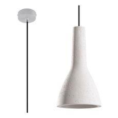 Biele stropné svietidlo Nice Lamps Mattia