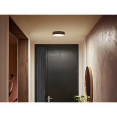 Philips -LED Stmievateľné svietidlo Hue ENRAVE S LED/9,6W/230V pr. 261 mm čierna+DO