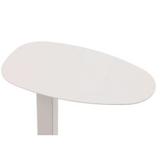 DEOKORK Hliníkový odkladací stolík bočný MADRID (cappuccino)