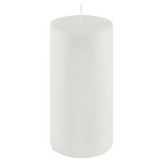 Biela sviečka Ego Dekor Cylinder Pure, doba horenia 123 h