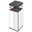 Veľkoobjemový odpadový box Big-Box Swing XL, 52 l, samozatvárací, nerez lesklý