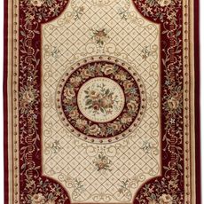 Nouristan - Hanse Home koberce Kusový koberec Herat 105994 Red Cream - 80x120 cm