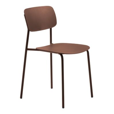 Jedálenské stoličky v súprave v terakotovej farbe 2 ks Kirkland – Unique Furniture