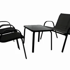 Kontrast Zahradní sestava Marbella černá