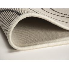 Alfa Carpets , TRHÁK: Kusový koberec Circles cream, 160x230, béžová, chodba / predsieň