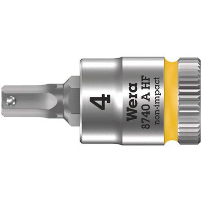 Wera 003333 Zyklop 1/4" 6-hranný 4 mm nástrčný bit typ 8740 A HF s funkciou držania