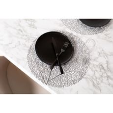 Prestieranie v striebornej farbe Tiseco Home Studio, ⌀ 38 cm