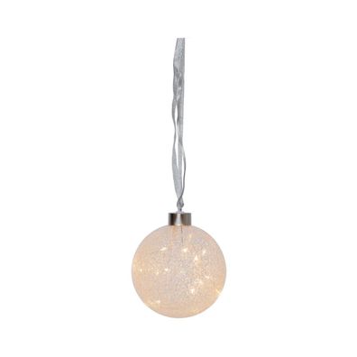 Eglo 411338 - LED Vianočná dekorácia GLOW SNOW 15xLED/0,064W/4,5/230V pr. 10 cm