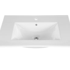Comad Keramické zapustené umývadlo Lava 80 cm biele