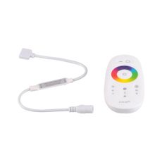 Diaľkový ovládač pre RGBW LED pásiky 12-24V 2,4GHz 2xAAA + controler