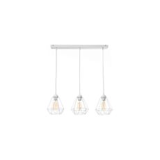 Luster na lanku DIAMENT MINI 3xE27/60W/230V