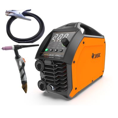 Jasic TIG 200P AC/DC LCD E2S13 + horák TIG + zemniaci kábel