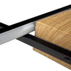 LED Stmievateľné stropné svietidlo LED/75W/230V 3000-6500K hnedá/čierna + DO