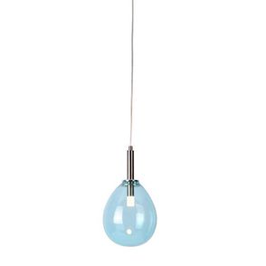 Závesná lampa BALON LED 1x6W Candellux Modrá