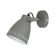 ITALUX MB-HN5050-1-GR+S.NICK - Nástenné svietidlo FRANKLIN 1xE27/60W/230V