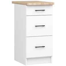 Kuchynská skrinka OLIVIA S40 SZ3 - biela
