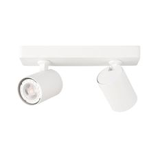 ITALUX SPL-2071-2-MB-WH - Bodové svietidlo LUMSI 2xGU10/35W/230V biela