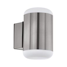 Eglo 97843 - Vonkajšie svietidlo MERLITO 1xE27/10W/230V IP44 matný chróm
