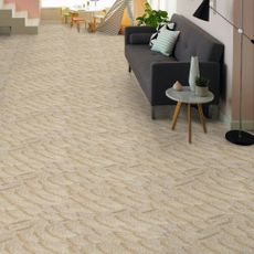 ITC , Koberec metráž Spring 6400, na mieru, šíře 4m, béžová, filc, detská izba