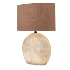 Orion LA 4-1193 - Stolná lampa ETHNO 1xE27/60W/230V keramika hnedá/béžová