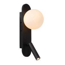 Lucide 77287/05/30 - LED Nástenné svietidlo KELLY 1xG9/5W+LED/3,5W/230V čierna
