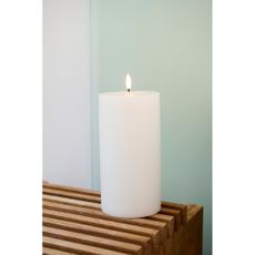 LED sviečka (výška 20 cm) Sille Rechargeable – Sirius