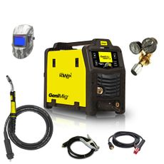KOWAX GeniMig®240DP LCD + Horák + Kukla + Ventil + Káble
