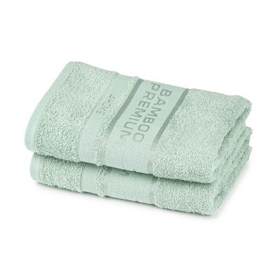 4Home Bamboo Premium uterák mentolová, 50 x 100 cm, sada 2 ks