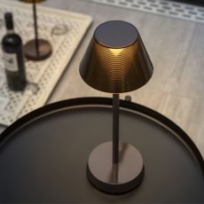 Ideal Lux - LED stmievateľná dotyková lampa LOLITA LED/2,8W/5V IP54 hnedá