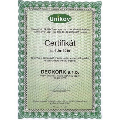 DEOKORK Kovový servírovací vozík