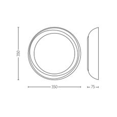 Philips - LED Stmievateľné stropné svietidlo FLETA LED/10W/230V 4000K biela