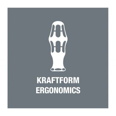 Wera 051025 Rukoväť skrutkovača 1/4" s Kraftform Kompakt 26 vo vrecku (sada 7 kusov)