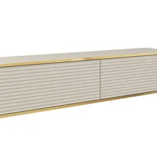 Závesný TV stolík Oro RTV135 MDF - béžový