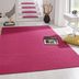 Hanse Home Collection koberce Kobercová sada Fancy 103011 Pink - 3 diely: 67x140 (2x), 67x250 (1x) cm