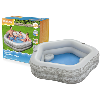 Bestway Nafukovací záhradný bazén 213x 206x 53 cm - Bestway 54423
