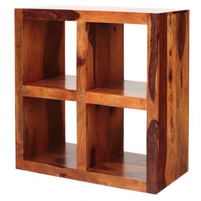 indickynabytok.sk - Knižnica Gani 90x90x35 z indického masívu palisander