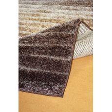 Berfin Dywany , AKCIA: 60x100 cm Kusový koberec Seher 3D 2607 Brown Beige, hnedá, obývacia izba