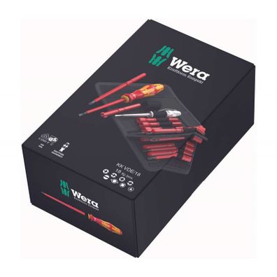 Wera 003471 Skrutkovače Kraftform Kompakt VDE 18 Universal 1 (sada 18 ks)