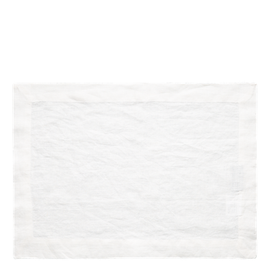 Biele ľanové prestieranie 35 x 50 cm - Gaya Ambiente - 596443