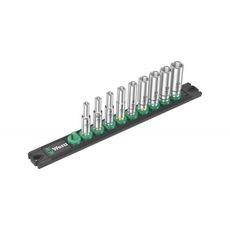 Wera 005410 Magnetická tyč A Deep 1 so sadou predĺžených nástrčiek 5 ÷ 13 mm typ 8790 HMA Deep 1/4" (sada 9 dielov)