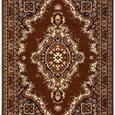 Alfa Carpets  Kusový koberec TEHERAN T-102 brown - 80x150 cm