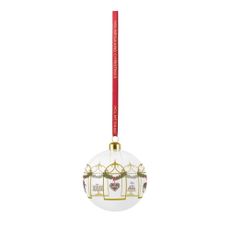 Sklenená ručne fúkaná vianočná ozdoba ø 8 cm Annual Christmas Bauble – Holmegaard