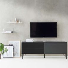Náhradná čierna kovová nožička ku skriniam Mistral & Edge by Hammel - Hammel Furniture