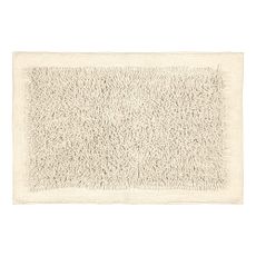Krémovobiela textilná kúpeľňová predložka 60x90 cm Sidyma – Wenko