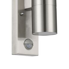Eglo 79594- LED Vonkajšie svietidlo so senz. ARAPONGAS 2xGU10/2,8W/230V IP44 chróm