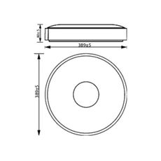 Philips - LED Stmievateľné stropné svietidlo COINER LED/24W/230V 4000K biela