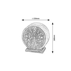 Rabalux 76009 - Stolná lampa IGDRASIL 1xE14/15W/230V