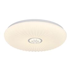 Biele stmievateľné LED stropné svietidlo na diaľkové ovládanie 38x38 cm Perola – Candellux Lighting