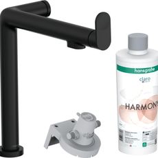 Drezová batéria Hansgrohe Aqittura bez výpuste matná čierna 76802670