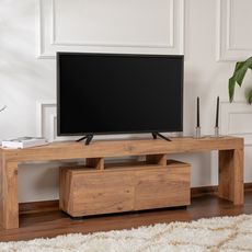 Nadčasový televízny stolík Zenith vo farbe borovice atlantickej 180 cm